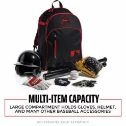 FRANKLIN PBATPACK BLACK/RED YOUTH -Sportwheels Outlet Store image 5545