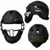 Miken GOLD LEGIT SOFTBALL PITCHERS MASK/HELMET DIAL FIT SYSTEM