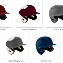 MIZUNO B6 BATTERS HELMETS -Sportwheels Outlet Store image 5667
