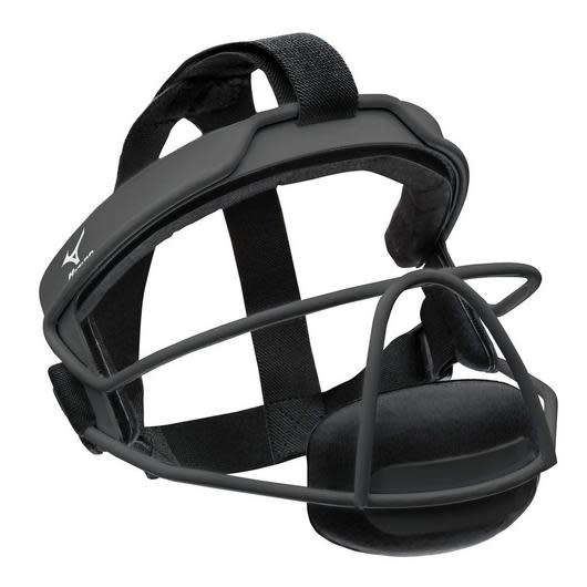 MIZUNO WIRE FIELDERS MASK - BLACK - S/M 1 MIZUNO WIRE FIELDERS MASK - BLACK - S/M