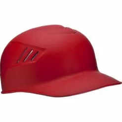 Rawlings Adult Coolflo Base Coach Helmet Mat Scarlet LRG