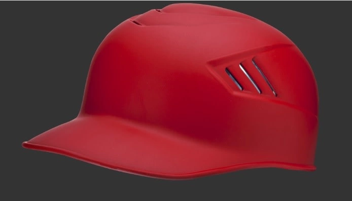 Rawlings Adult Coolflo Base Coach Helmet Mat Scarlet LRG 2 Rawlings Adult Coolflo Base Coach Helmet Mat Scarlet LRG - Image 2