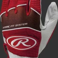 2020 RAWLINGS WORKHORSE BATTING GLOVES -Sportwheels Outlet Store image 5794