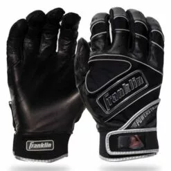 FRANKLIN POWERSTRAP CHROME BATTING GLOVE ADULT -Sportwheels Outlet Store image 5894
