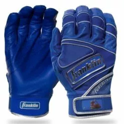 FRANKLIN POWERSTRAP CHROME BATTING GLOVE ADULT -Sportwheels Outlet Store image 5896