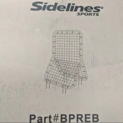 SIDELINES Y-FRAME REBOUNDER PRACTICE NET -Sportwheels Outlet Store image 6134