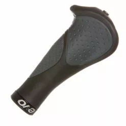 EVO, Wrest™ Loc Grips, Lock-On, 140mm, Black/Grey