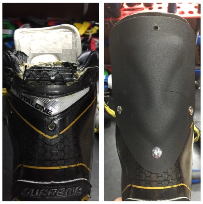 NASH HEEL TENDON GUARD REINFORCEMENT SKATE HEEL 3 NASH HEEL TENDON GUARD REINFORCEMENT SKATE HEEL - Image 3