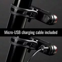 Evo NiteBright 100 Light Rear - Black -Sportwheels Outlet Store image 8021