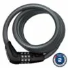Abus, Star 4508K, Cable lock, Combo, 8mm, 150cm, Black