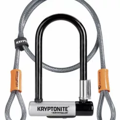 KRYPTOLOK MINI-7 BIKE LOCK W/4 CABLE BLACK