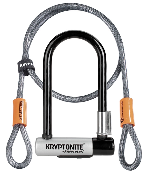 KRYPTOLOK MINI-7 BIKE LOCK W/4 CABLE BLACK 1 KRYPTOLOK MINI-7 BIKE LOCK W/4 CABLE BLACK