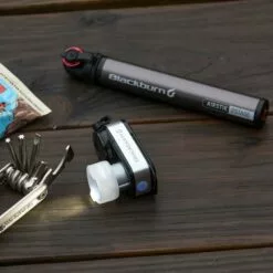 BLACKBURN AIRSTICK 2 STAGE DARK GREY PUMP -Sportwheels Outlet Store image 8183