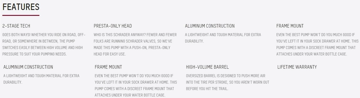 BLACKBURN AIRSTICK 2 STAGE SILVER PUMP 6 BLACKBURN AIRSTICK 2 STAGE SILVER PUMP - Image 6