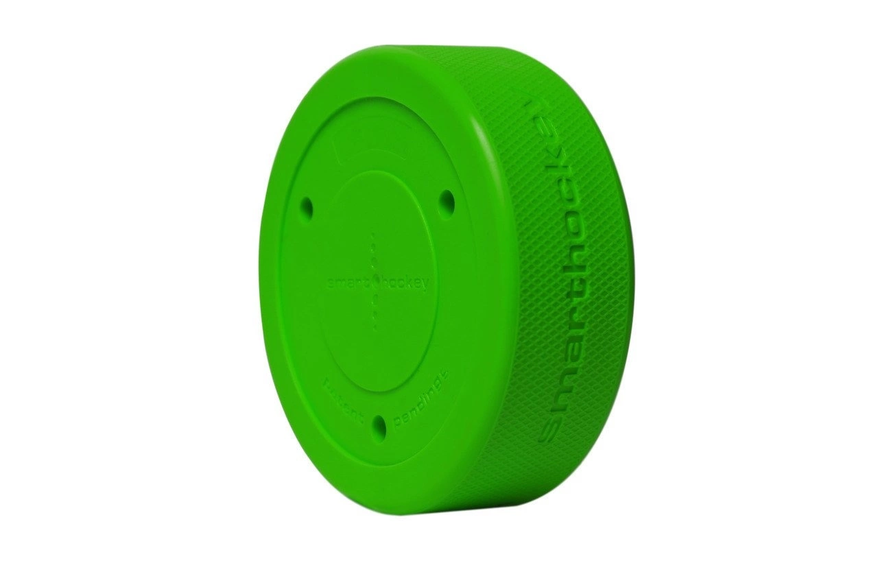 SMART HOCKEY PUCK 4OZ GREEN 1 SMART HOCKEY PUCK 4OZ GREEN