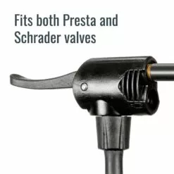 Evo, AirPress Sport, Floor Pump, Double head, 160psi, Yellow -Sportwheels Outlet Store image 8258