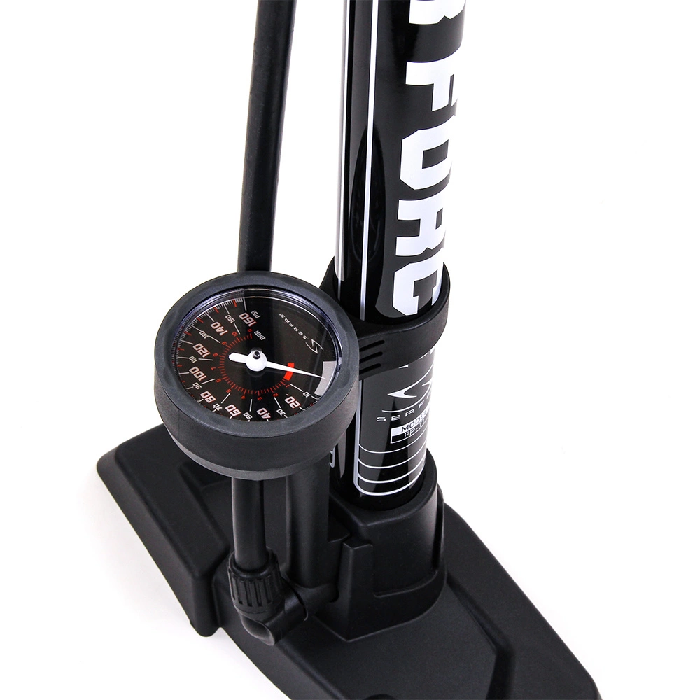 SERFAS AIRFORCE 1 FLOOR PUMP BLK 3 SERFAS AIRFORCE 1 FLOOR PUMP BLK - Image 3