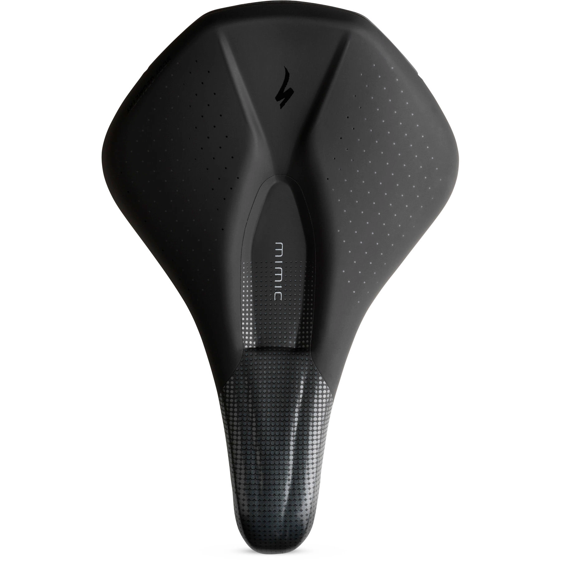 SPECIALIZED POWER COMP SADDLE MIMIC WMN - Black 143 2 SPECIALIZED POWER COMP SADDLE MIMIC WMN - Black 143 - Image 2