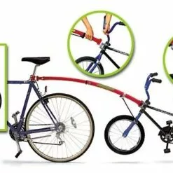 TRAIL GATOR TOW BAR - BLUE -Sportwheels Outlet Store image 8457