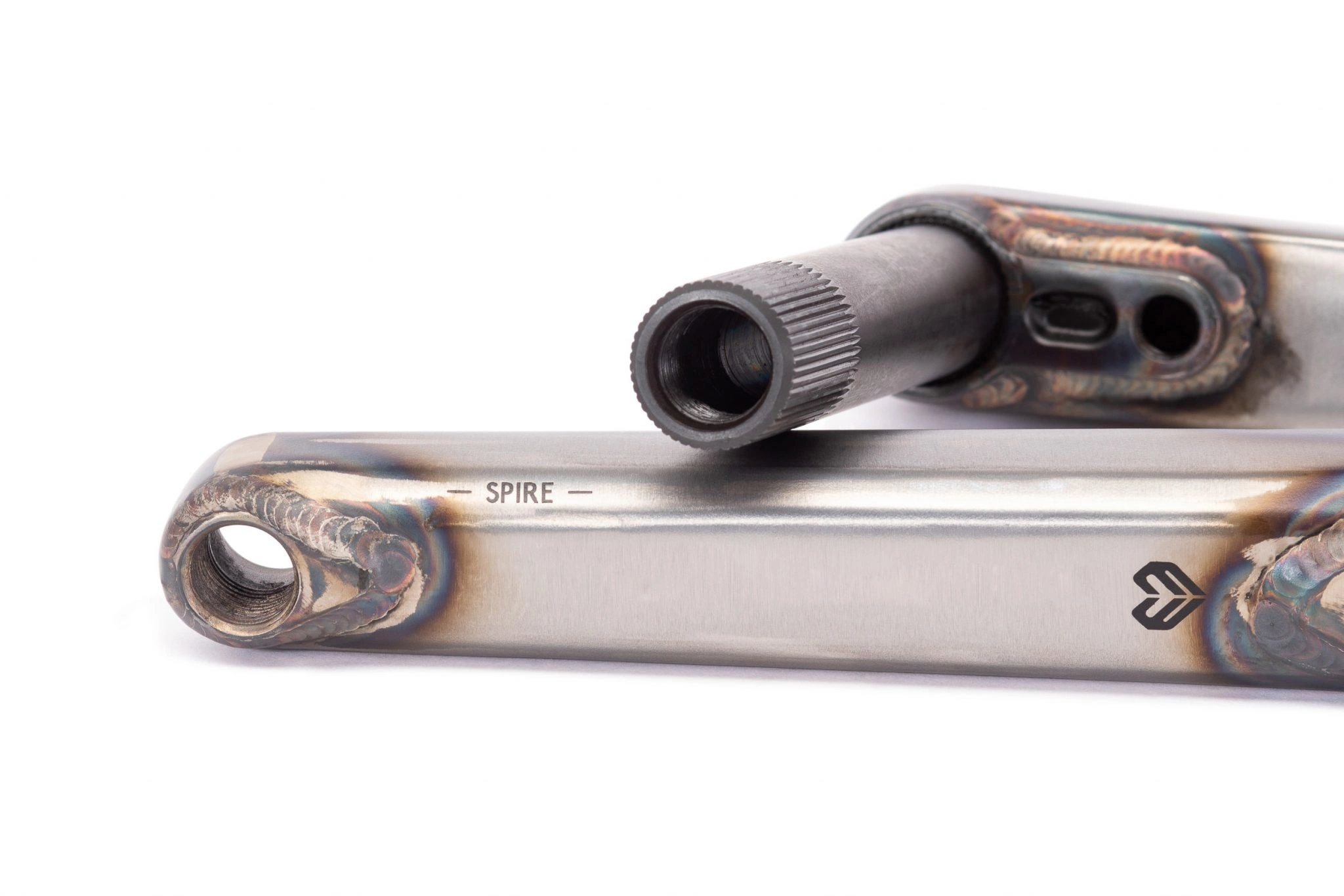 ECLAT SPIRE 2PC CRANKS 22MM 170MM RAW 4 ECLAT SPIRE 2PC CRANKS 22MM 170MM RAW - Image 4