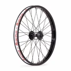 SALT PLUS SUMMIT FRONT WHEEL W/GUARDS BLACK