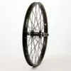 Wheel Shp, Rear 20" Wheel, 36H Black Ally Single Wall Alex J-303/ Black Jytech A076-14 Nutted 14mm Axle FW Hub/ Black Stainless Spkes