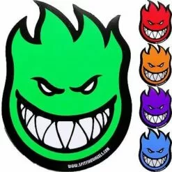 Spitfire Fireball Sticker - SM- Ea. (3"x2")