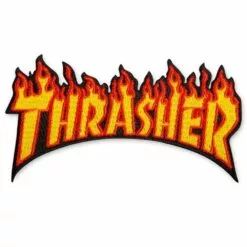 Thrasher Flame Patch - 4.5" x 2.5"