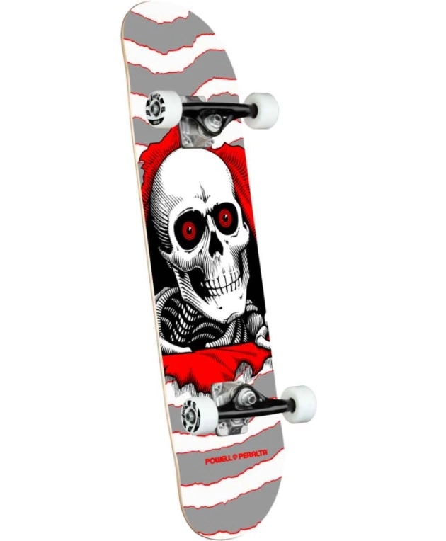 POWELL PERALTA COMPLETE - Ripper One Off Silver - 8 2 POWELL PERALTA COMPLETE - Ripper One Off Silver - 8 - Image 2