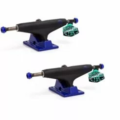 Industrial Trucks - Sets of 2 Black/Blue 5.25