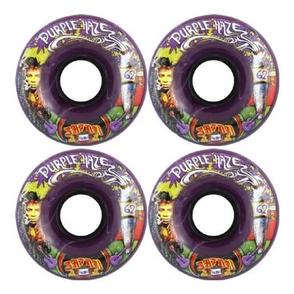 Satori Wheels - set/4 - Goo Balls Purple Haze 78A (62) 2 Satori Wheels - set/4 - Goo Balls Purple Haze 78A (62) - Image 2