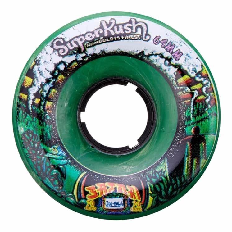 Satori Wheels - set/4 - Goo Balls Super Cush 78A (64) 2 Satori Wheels - set/4 - Goo Balls Super Cush 78A (64) - Image 2