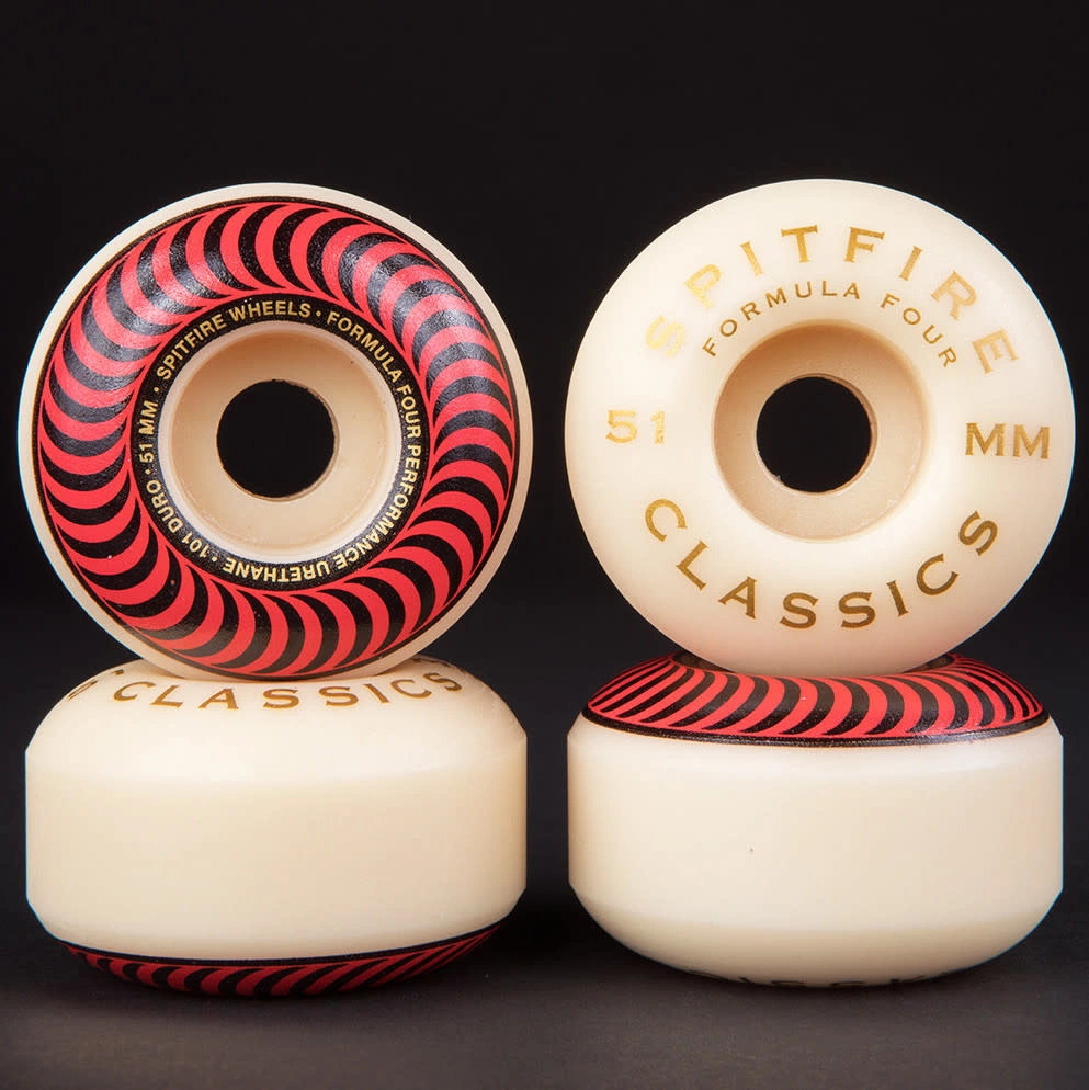 Spitfire Wheels - F4 - 99D - Classics Red 51 - Set/4 2 Spitfire Wheels - F4 - 99D - Classics Red 51 - Set/4 - Image 2