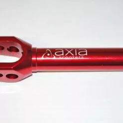 AXIA SCOOTER FORK SV1 - PITCHED / DRILLED HOLES COLOR - RED