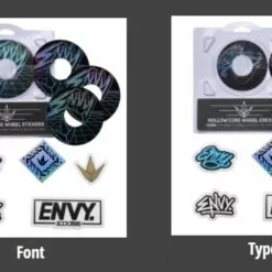 ENVY WHEEL STICKERS -Sportwheels Outlet Store image 9645