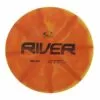 LATITUDE 64 RETRO BURST LINE DISC GOLF RIVER FAIRWAY DRIVER ORANGE