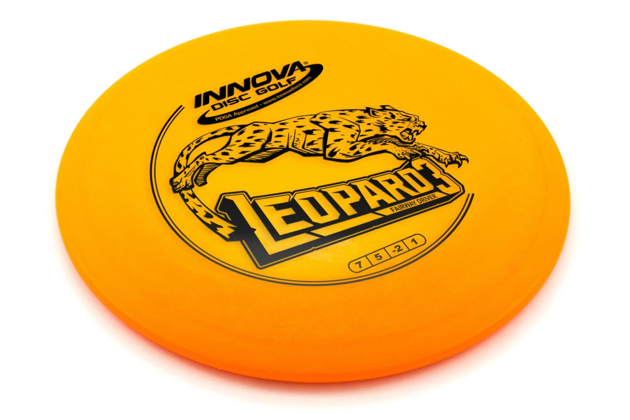 INNOVA DISC GOLF DX LEOPARD 3 FAIRWAY DRIVER ORANGE 1 INNOVA DISC GOLF DX LEOPARD 3 FAIRWAY DRIVER ORANGE