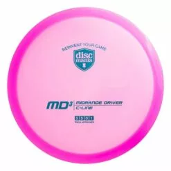 DISCMANIA C-LINE DISC GOLF MD3 MID RANGE DRIVER PINK