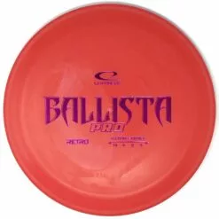 LATITUDE 64 RETRO LINE DISC GOLF BALLISTA PRO DISTANCE DRIVER RED